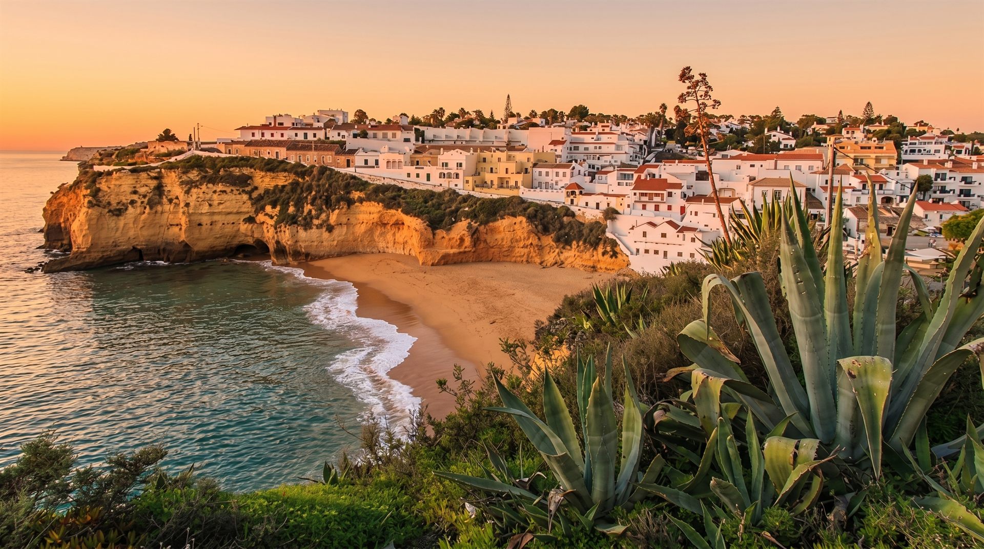 Coastal architectural visualization of The Court in Carvoeiro