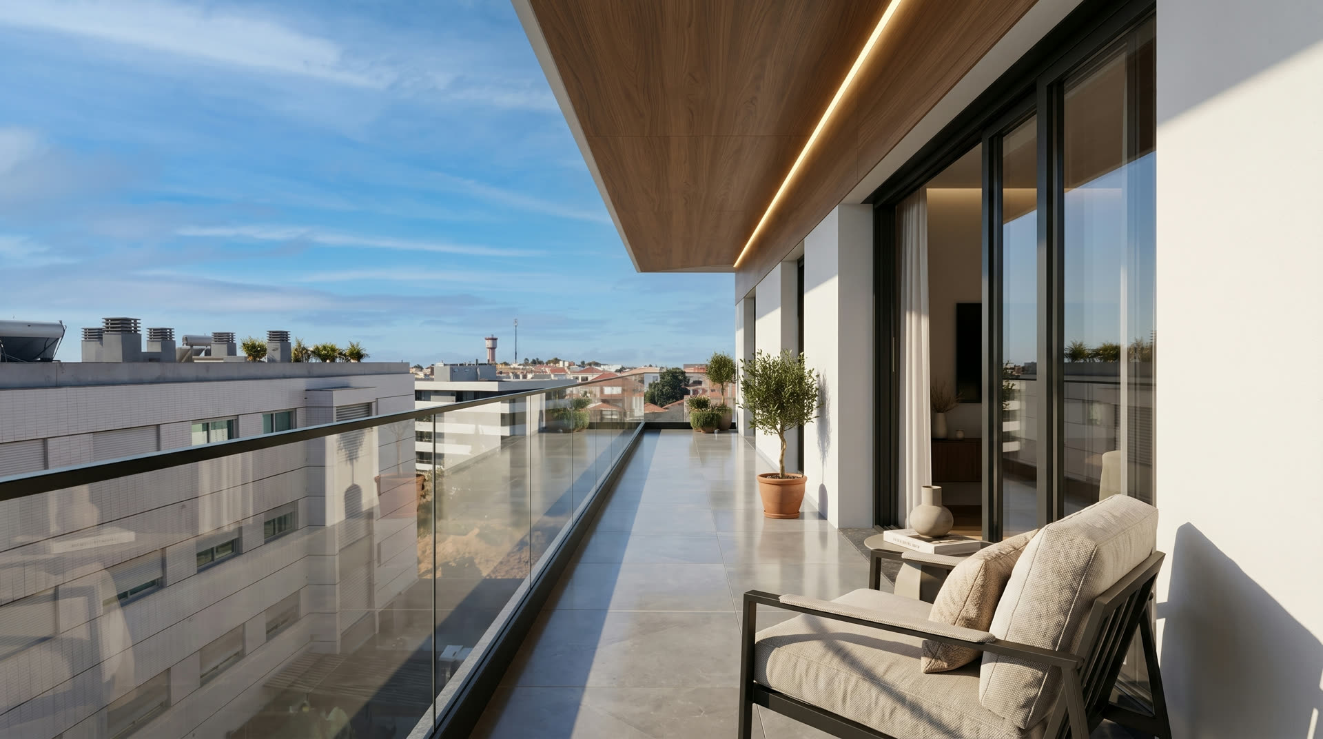 Balcony view at Vale Lagar 89